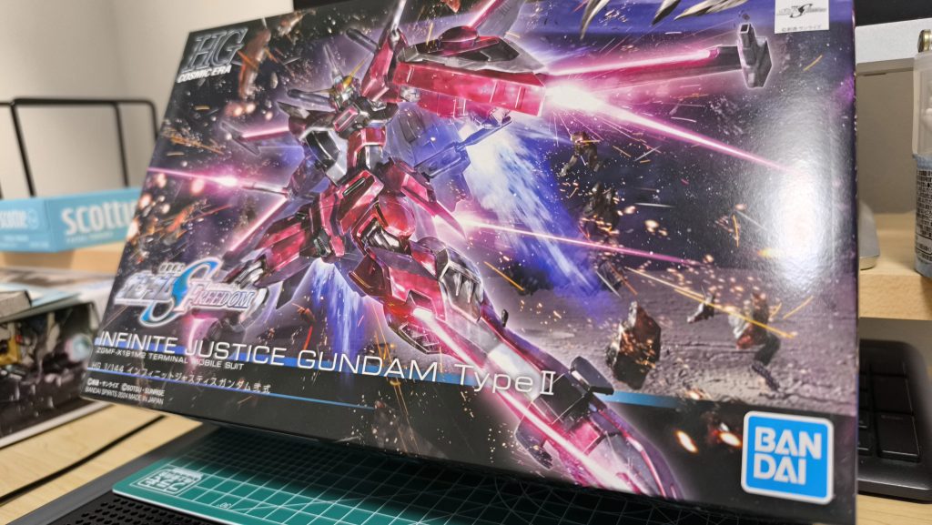 HGインフィニットジャスティス弐式–2枚目/制作者：@sakiika_sakika