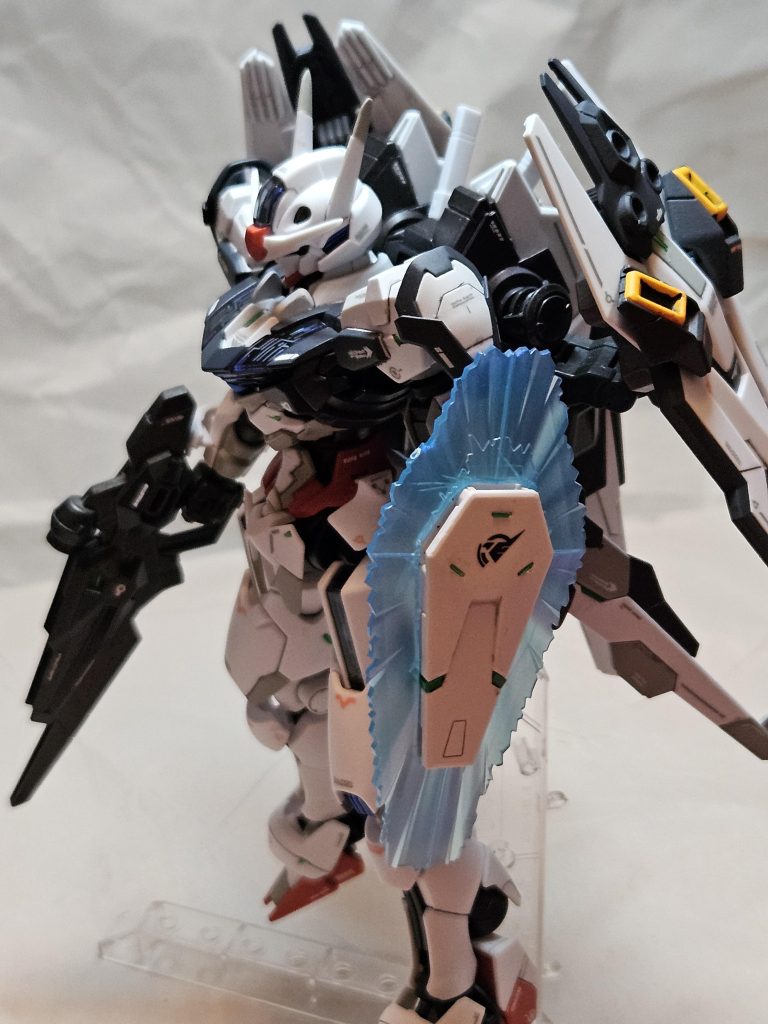 ビットを外したシールドはビームシールドを展開可能に。