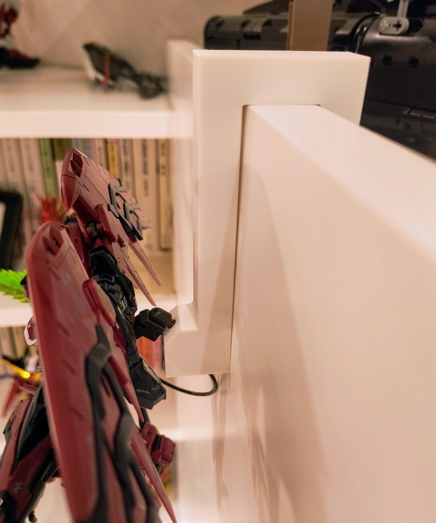 こんな感じです。RGは久々に作りましたが、保持力も以前とは段違いでビックリしました。ご覧いただきありがとうございます。