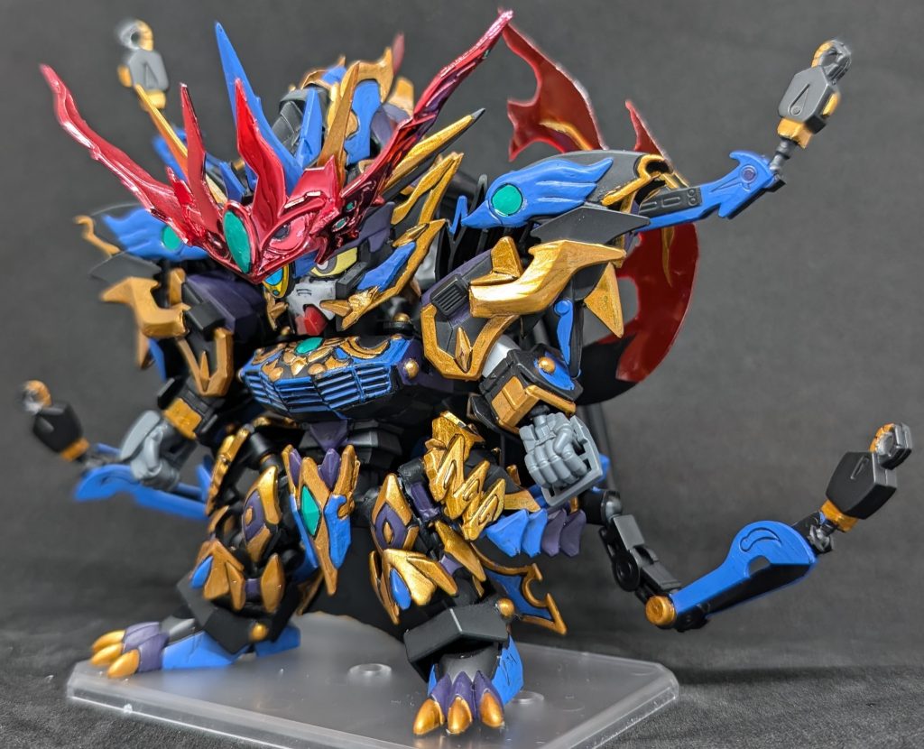 頑駄無羅刹神兄と同じく阿修羅に至った姿持ち合わせた装備を全てつけた