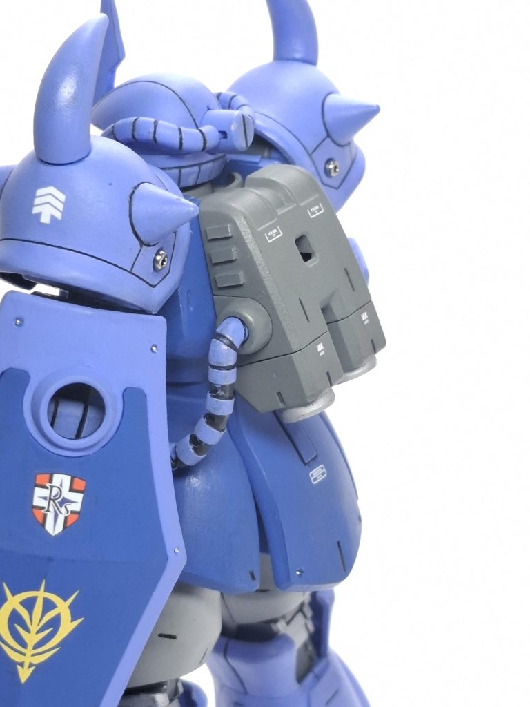 グレーで塗り分けもしました。ブルーと合っているかなと思います。