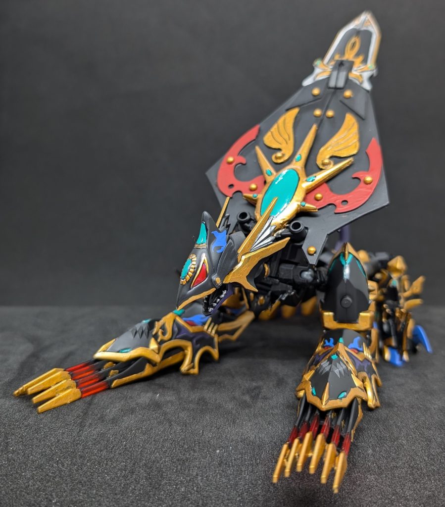 守獣形態赤流火穏の中にいた実態化した姿