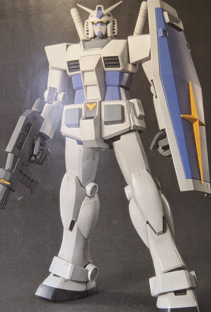 仮組みしなかったので、マニュアルの作例