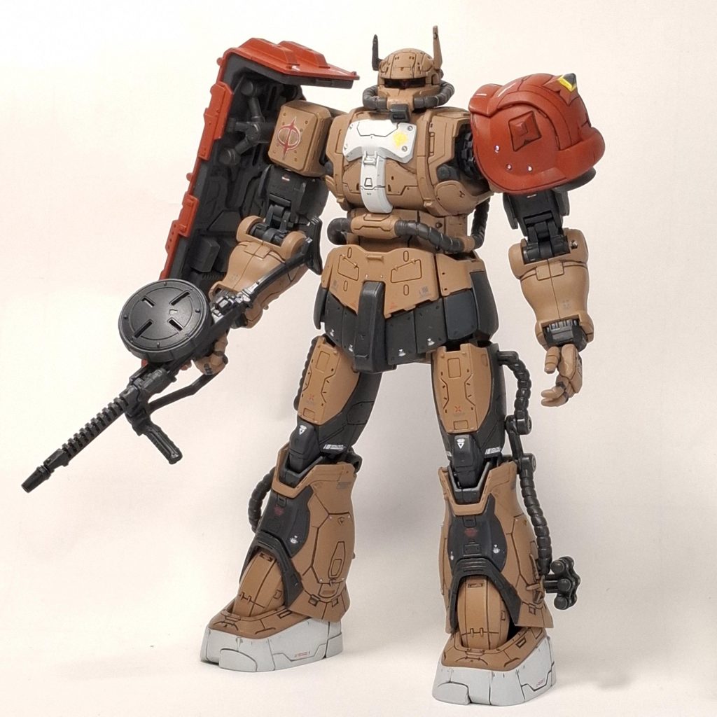 エアブラシで全塗装しました。