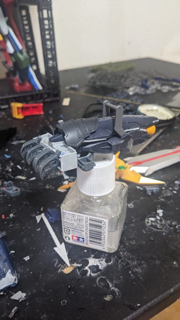 ジムII（素組）熊の手装備–3枚目/制作者：バルク