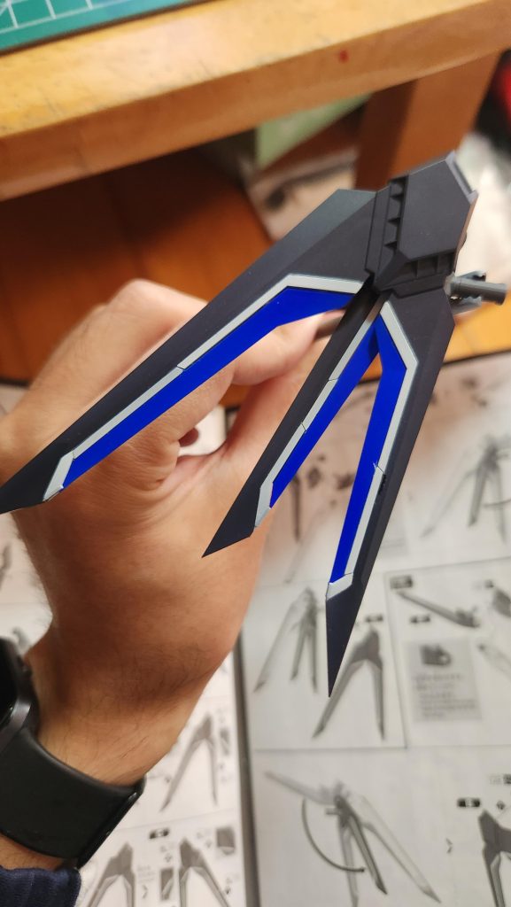 一番嬉しかった瞬間です！塗り分けが大成功した瞬間！