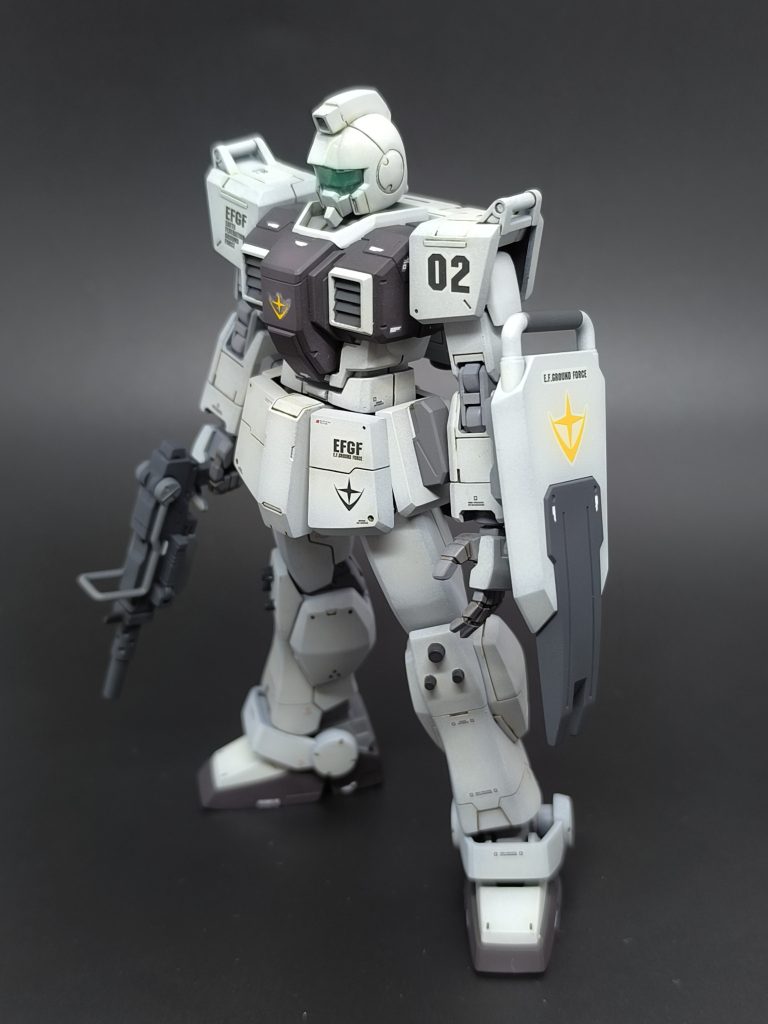 HGUC陸戦型ジム–5枚目/制作者:YAKISOBA