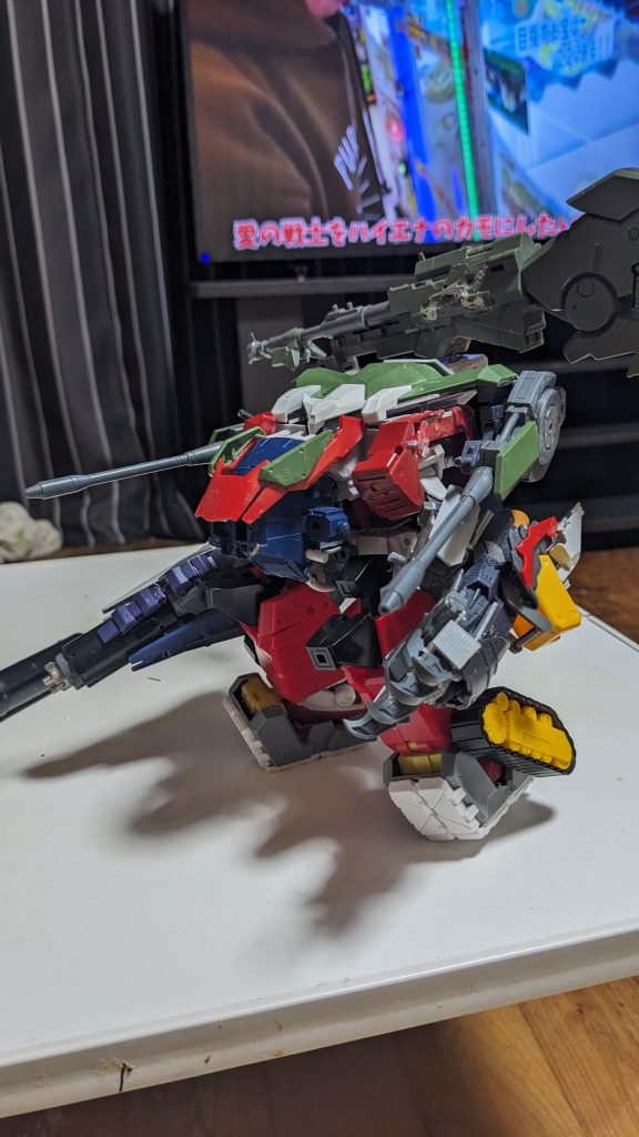 第六形態これまで試した全ての試作装備を全て装備した形態だがあえて言いたい…GMである！姿形はもはやなんか違うがGM IIである！