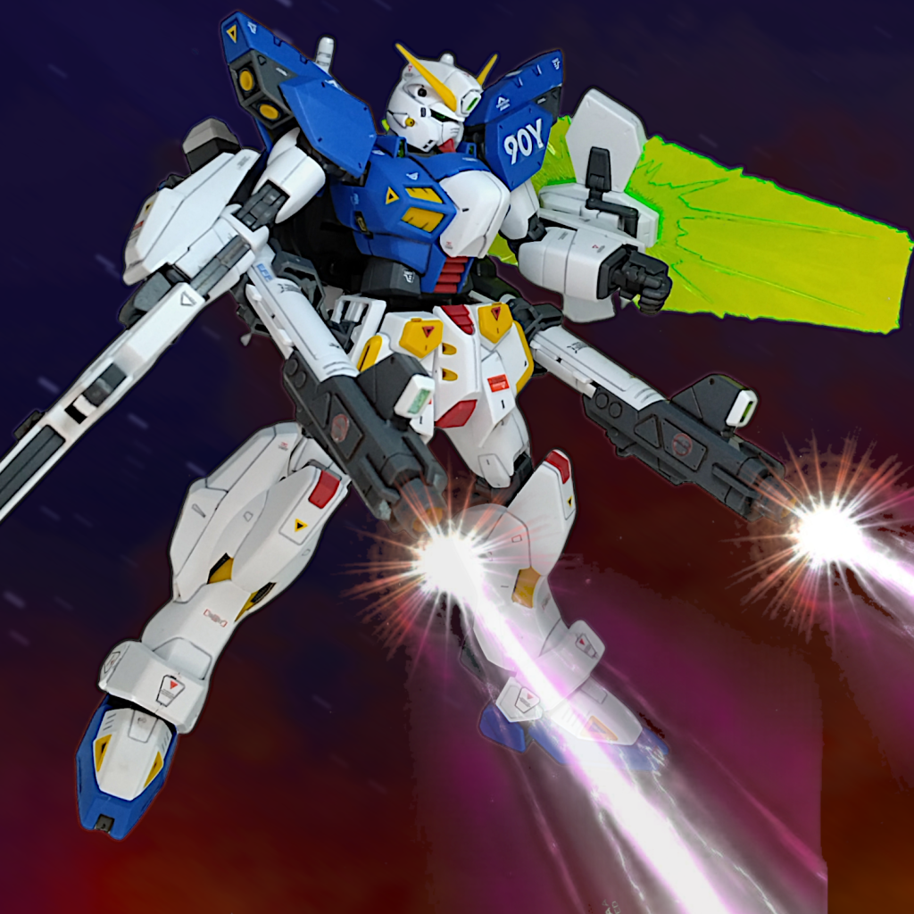 素組も久しぶりなのですが、MG作ったのは20年ぶりくらいかも・・・(gundam-kao5)届いてびっくりしましたが、箱も説明書もフルカラーで、もうこのまま一般販売してもいいんじゃないって感じです