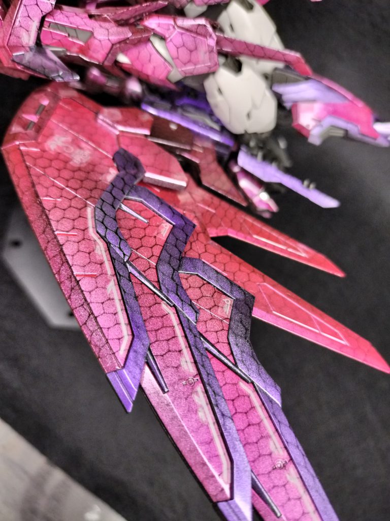 上手い具合いに鱗塗装できました😊