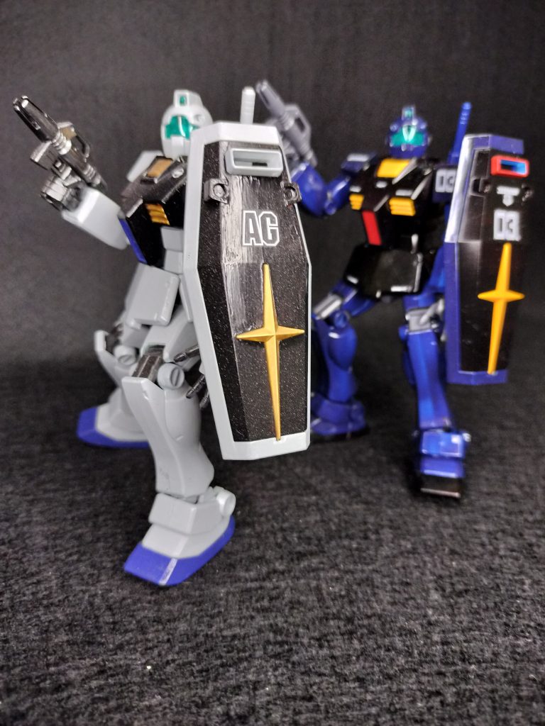 前回作ったジムと一緒に。