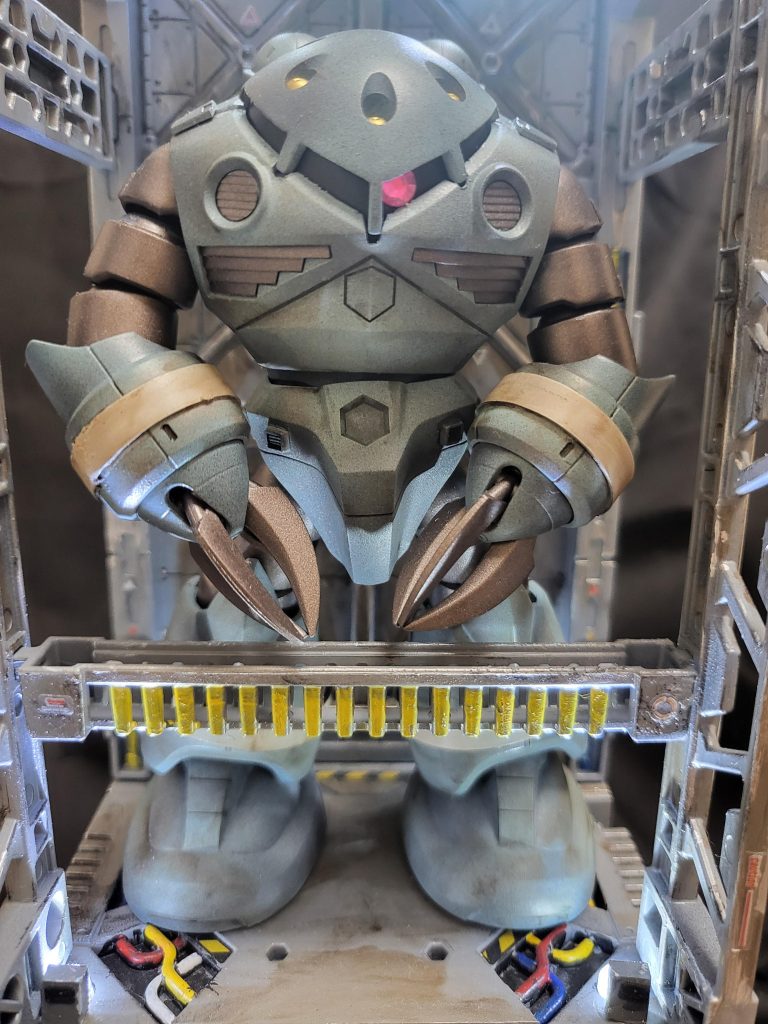 よく見ると雑だから、離れて見てます