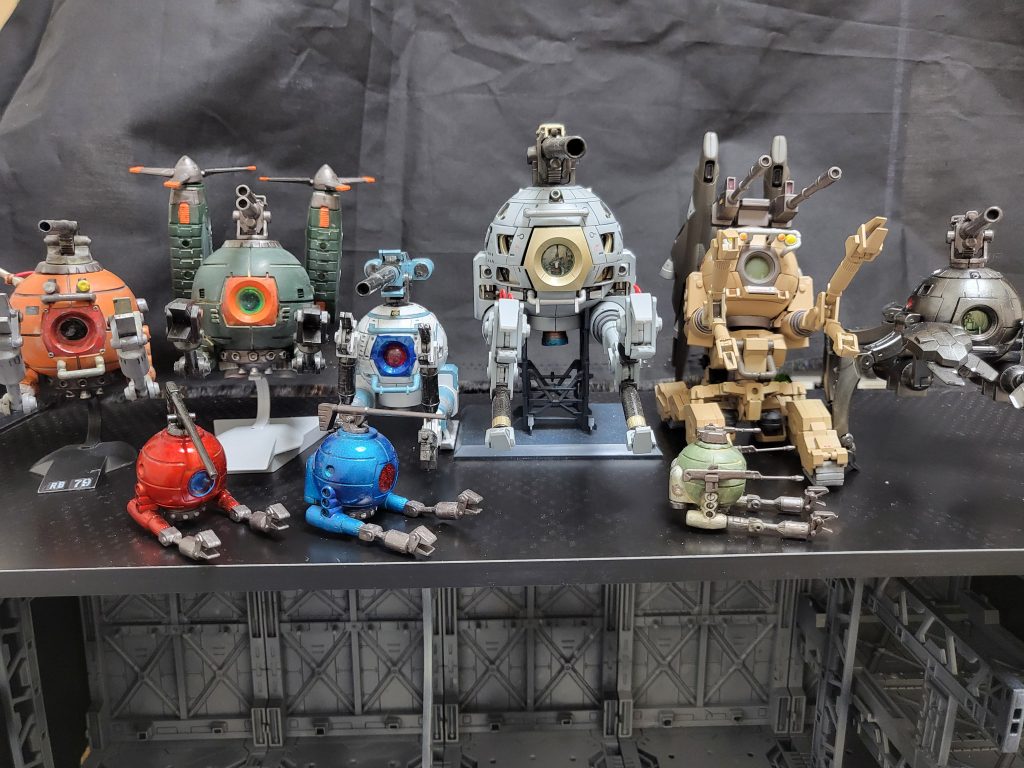 プロペラで飛んだり、陸戦型になったり、手足が生えてたり、小さかったり…皆違って、皆いい