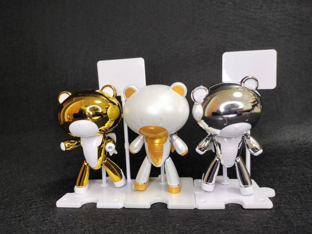 金・銀のお友達と一緒に。