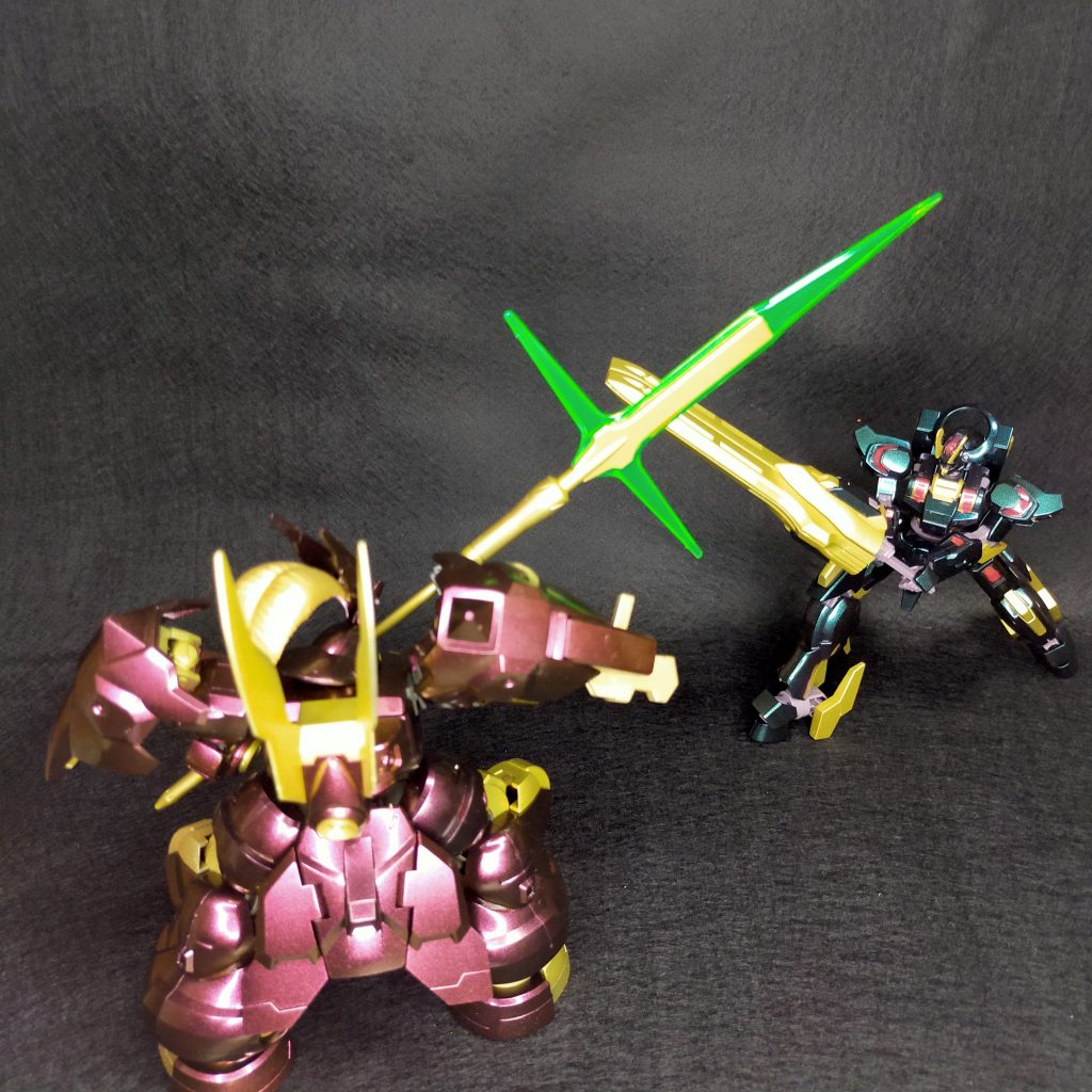 一緒に塗ったディランザと対決⚔️