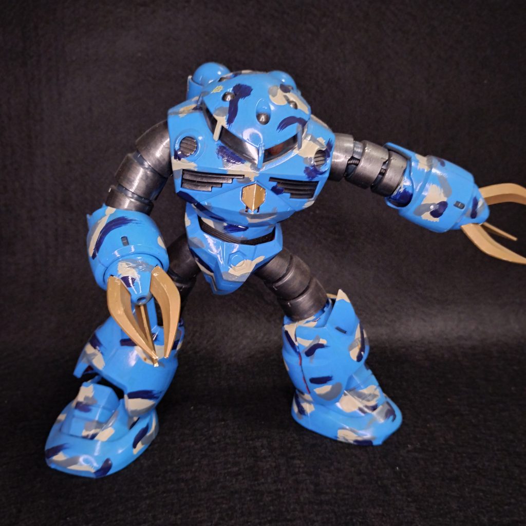 水中迷彩？呼び方が分かりませんが…筆塗りです✨️