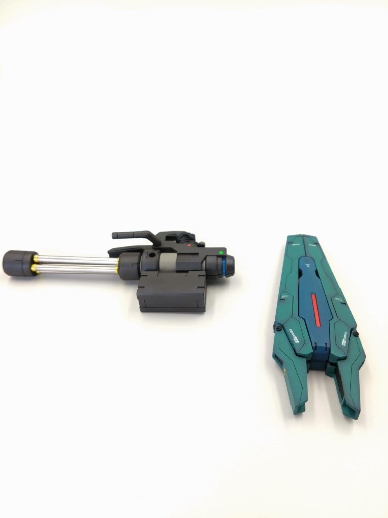 ガトリングのマスキングに少々苦労しました😅