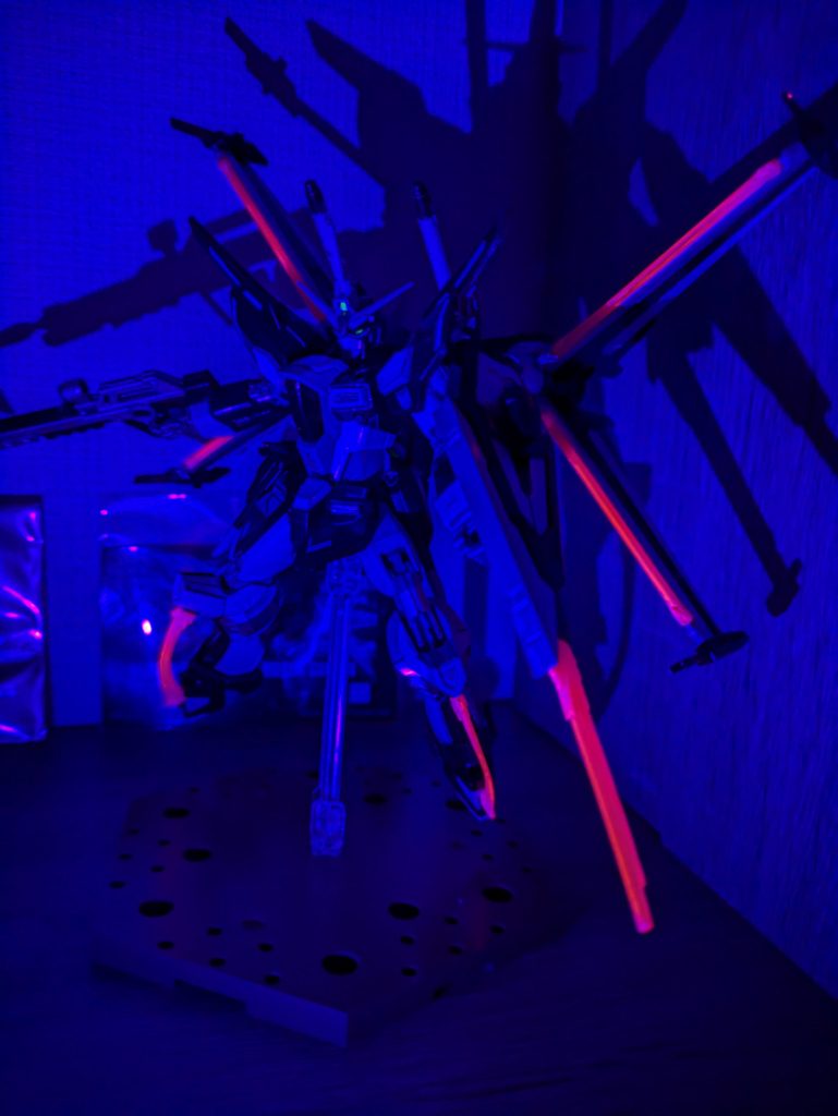 ブラックライトで一枚！