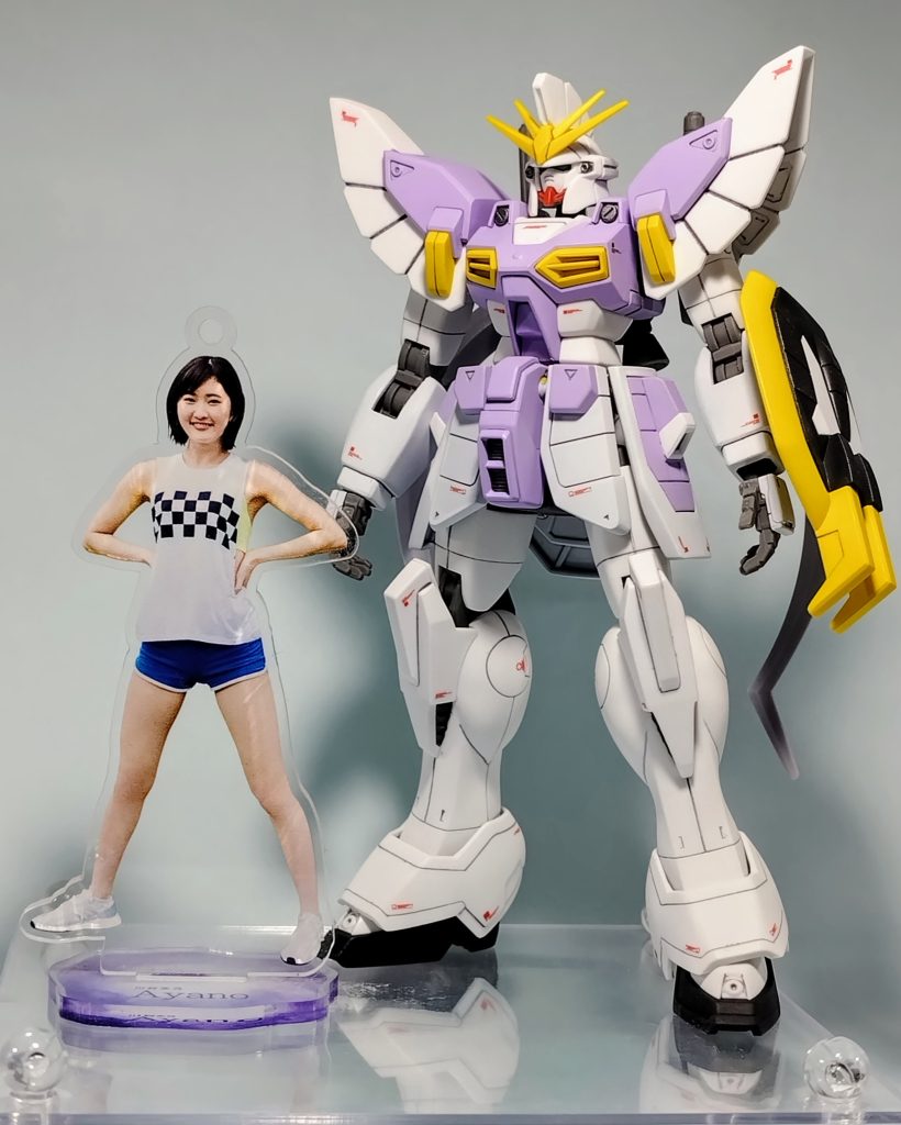 そして、恒例のFSK（かなり若い頃の物ですが）と。11月28日をもって、アンジュルムを卒業する、川村文乃ちゃんの卒業記念作品になります。カラーリングは、メンバーカラーのライトパープルで、タイトルのK.Aは「かわむらあやの」になります。 