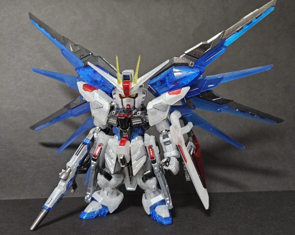 MGSDフリーダム（クリアカラーver.）全塗装–4枚目/制作者：ふゆ太郎