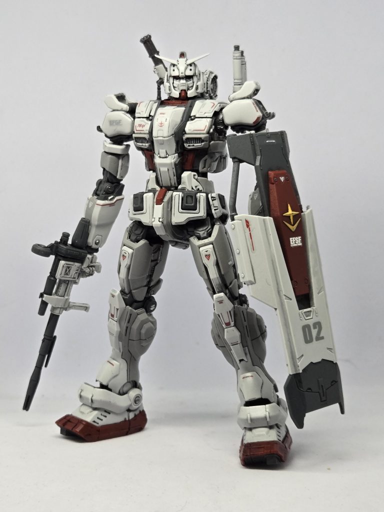 ネトフリガンダムパチ組チ+部分塗装–2枚目/制作者：英吉