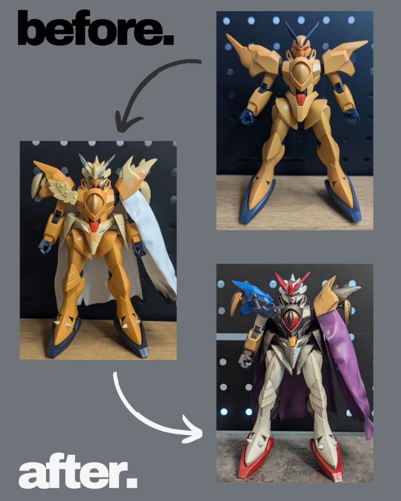 魔竜剣士ゼロガンダム　リアルタイプ–2枚目/制作者：しかも