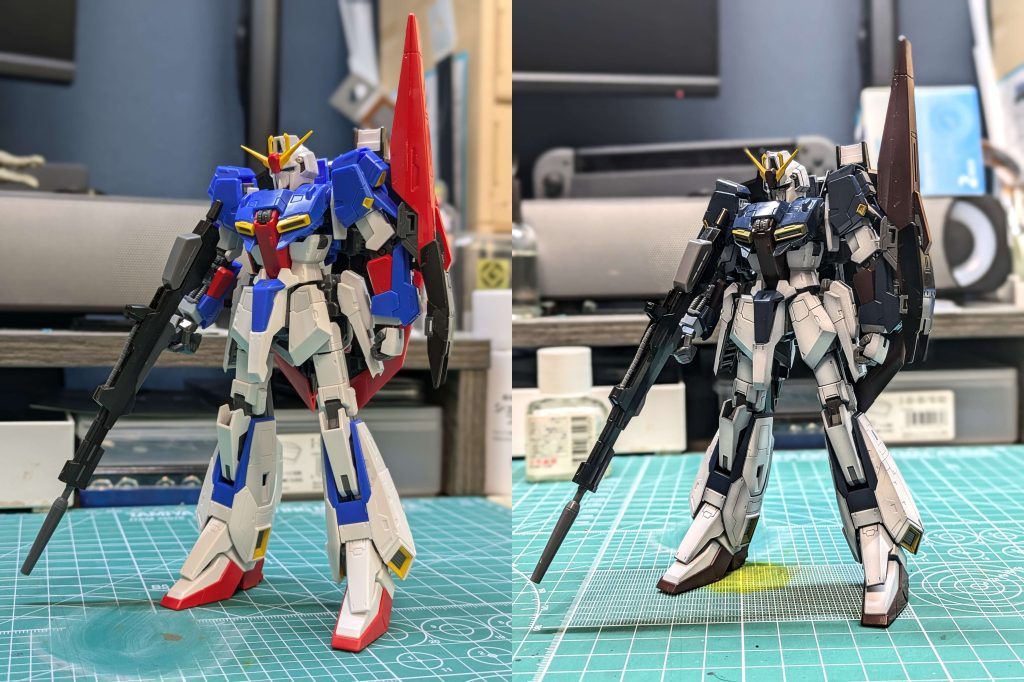 ウェイブライダー形態に変形させるのは怖いので止めときます笑