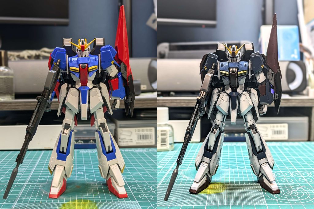 素組みとの比較①