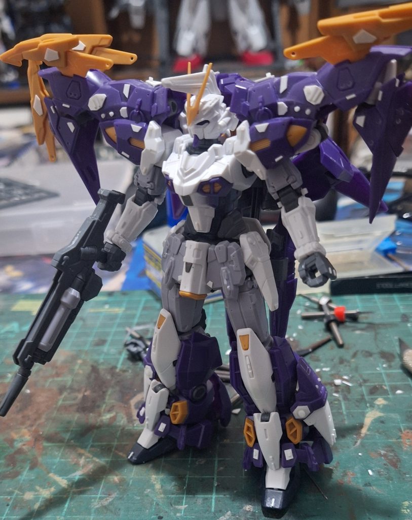 ディテールアップして塗装前です。