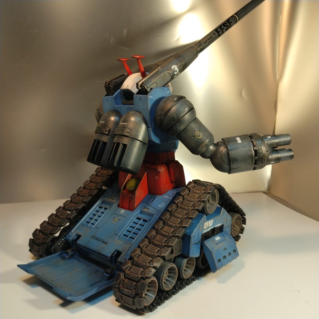 私の定番になってますが！（笑）ちょいスジ彫りにグラデーション塗装です！