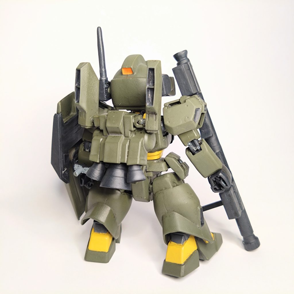 塗装はファレホ筆塗り→ウレタンマットバーニッシュ筆塗り→ウォッシング→つや消しスプレー。