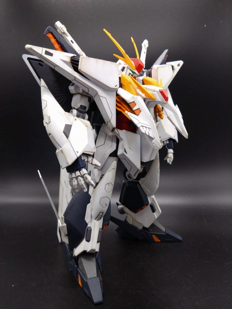 右斜め前平手の内側パテ埋めも妄想上はやってました。