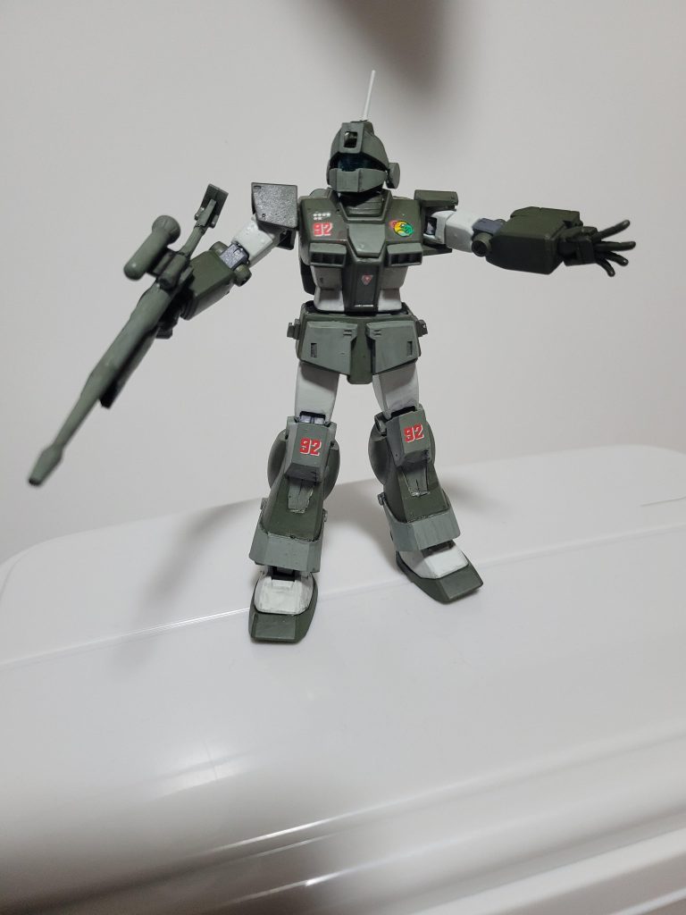 お気に入りのよくわからないポーズ。