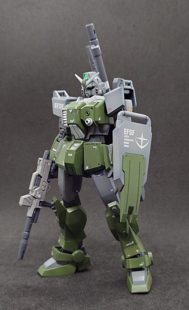 素立ちを前面から