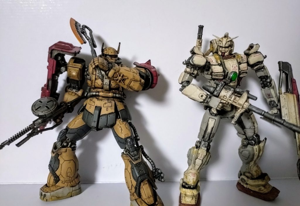 ジムやグフカスタムもキット化するといいなぁ