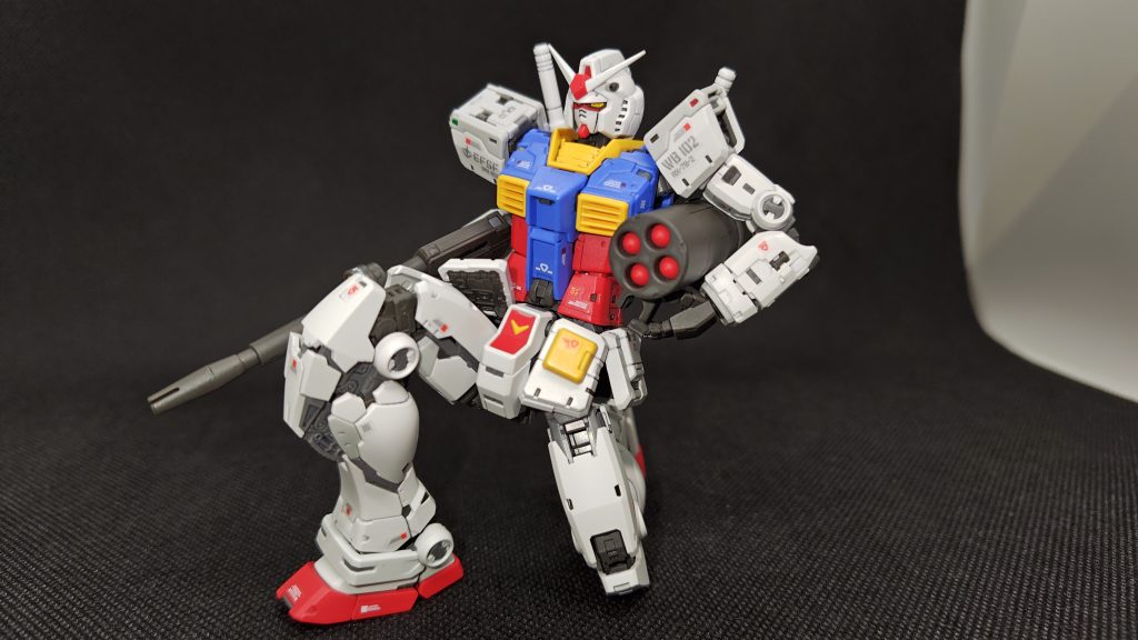 RGガンダムVer.2.0用武器セット｜gaku-kanchoさんのガンプラ作品