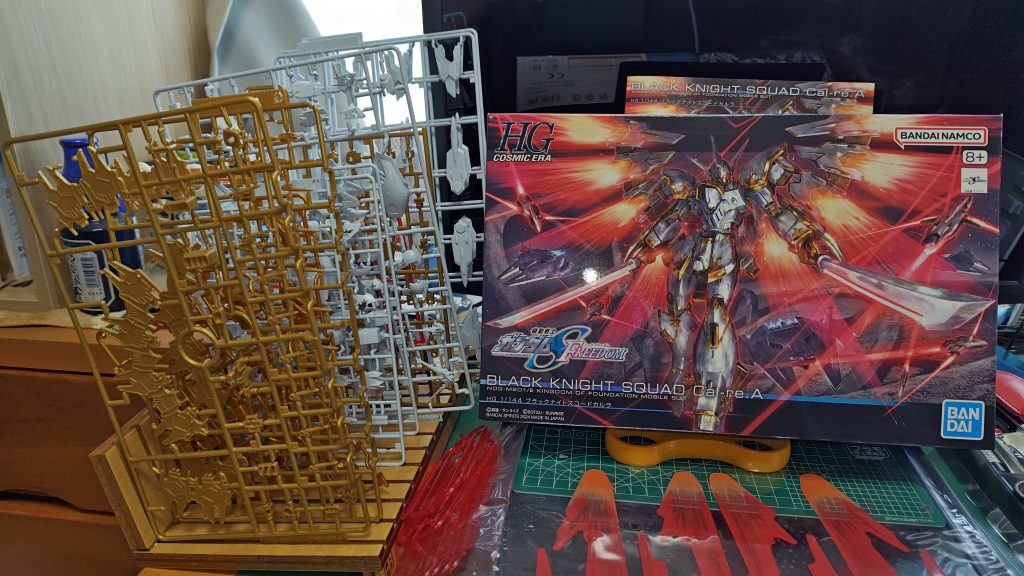 ボックスとランナー。流石に大ボス、結構ボリュームありました。