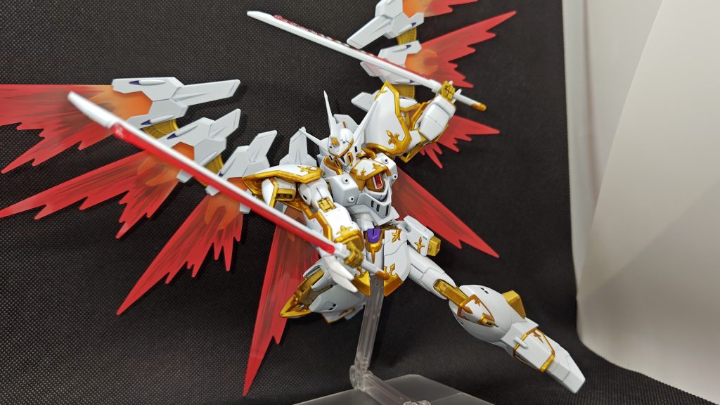 二刀流で斬り掛かるところを。