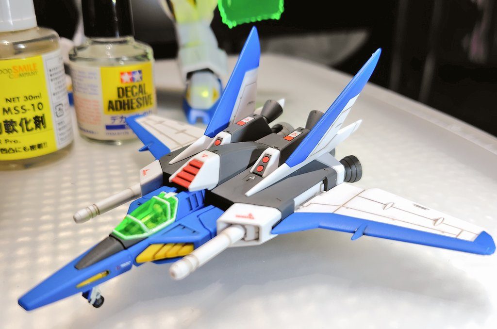 MGクラスターガンダム　成型色仕上げ–5枚目/制作者：大佐の猫