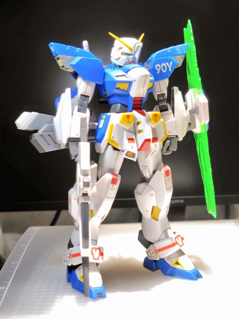 MGクラスターガンダム　成型色仕上げ–7枚目/制作者：大佐の猫