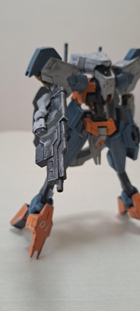 めったに汚しはやらないものですから　慣れてなく中途半端な感じ。ちょっとたまにはやってみようかと思って