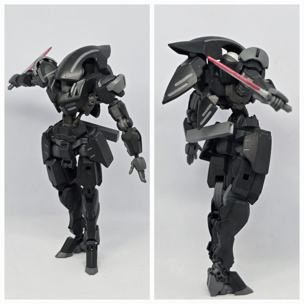 そして、皆様既にお気づきかと思いますが、頭部装甲が解放できます。