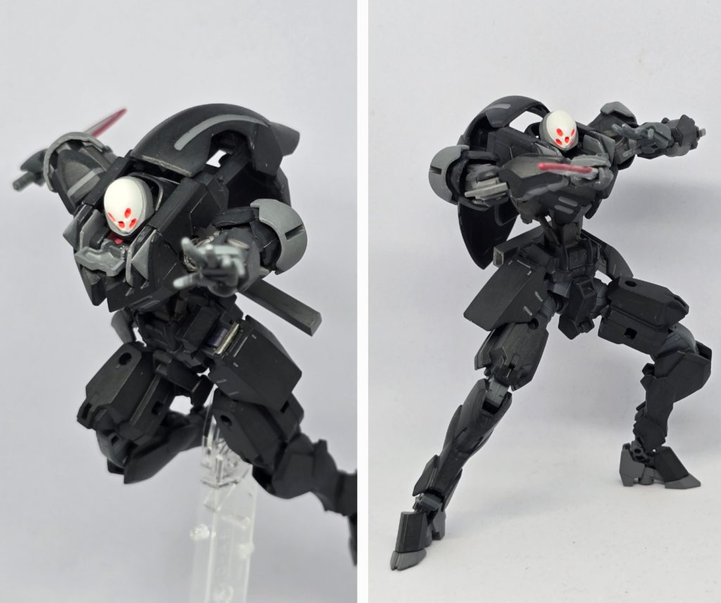 切りつけると言うよりは、装甲の隙間に差し込み内部を破壊する事を狙います。