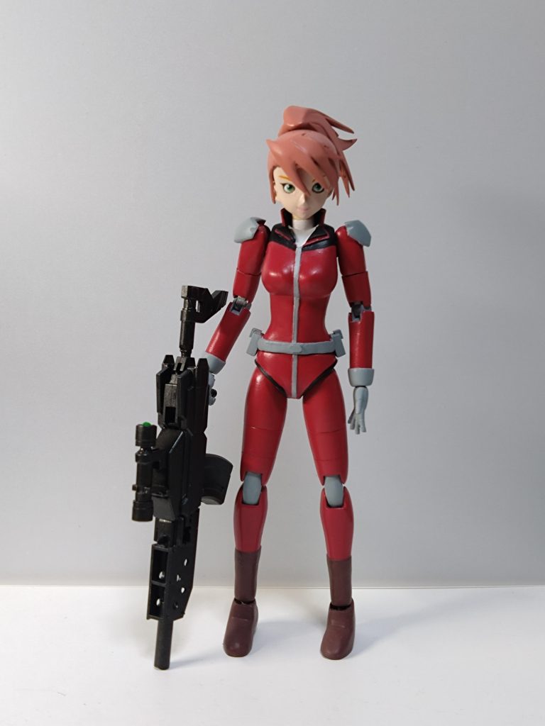 ちょっと大型ですが武器も制作。