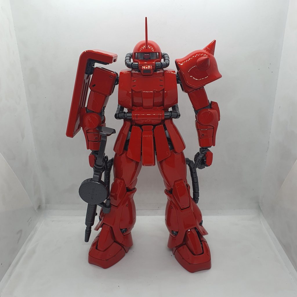 MG 1/100 #098 MS-06S Zaku II Sports Red–2枚目/制作者：RedHaro86