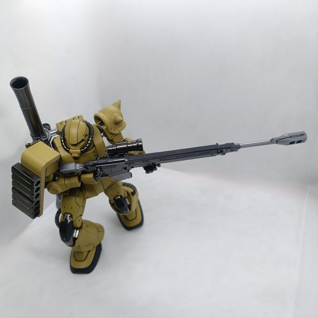 HG 1/144 Zaku II Type C (Desert Color Ver.)–2枚目/制作者：RedHaro86