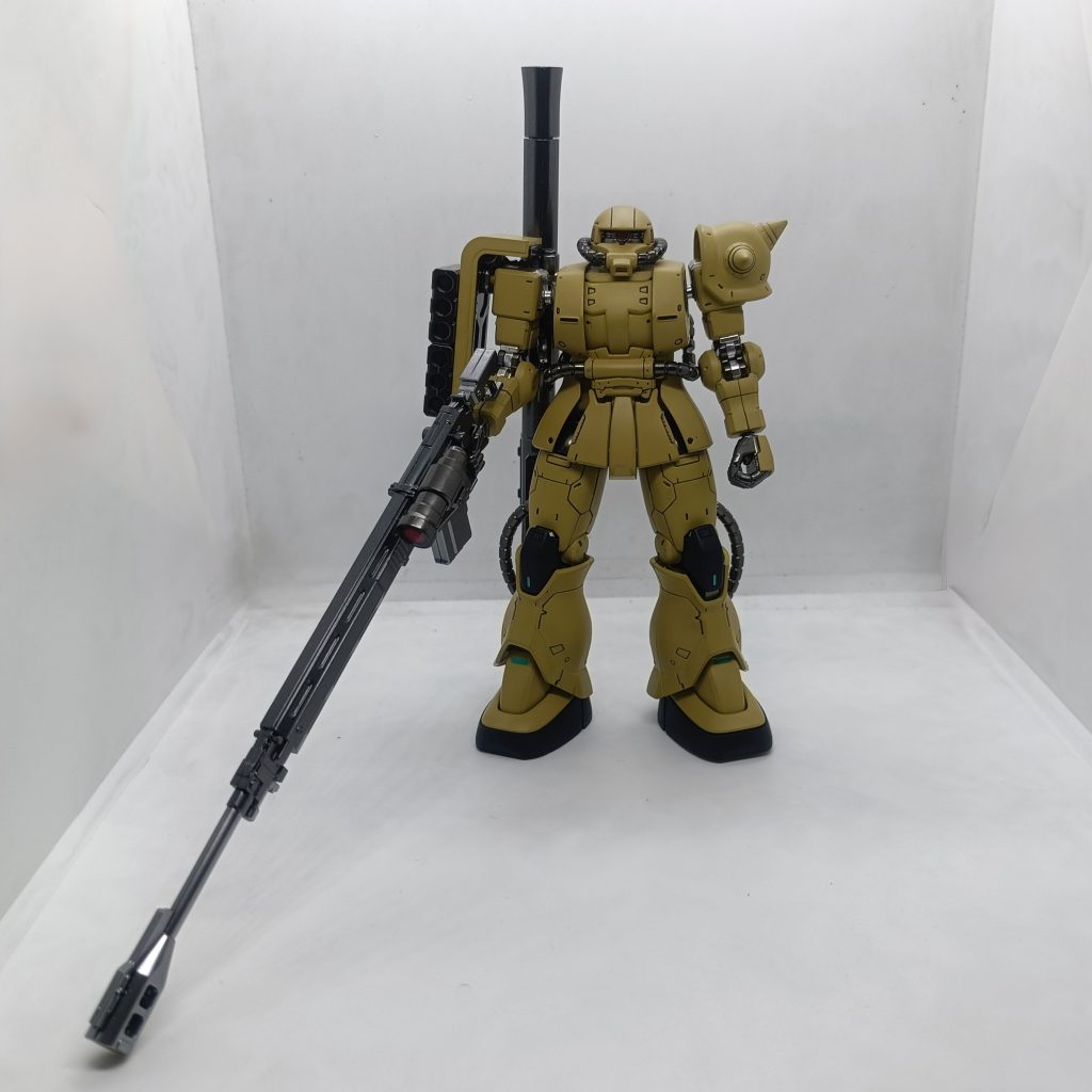 HG 1/144 Zaku II Type C (Desert Color Ver.)–2枚目/制作者：RedHaro86