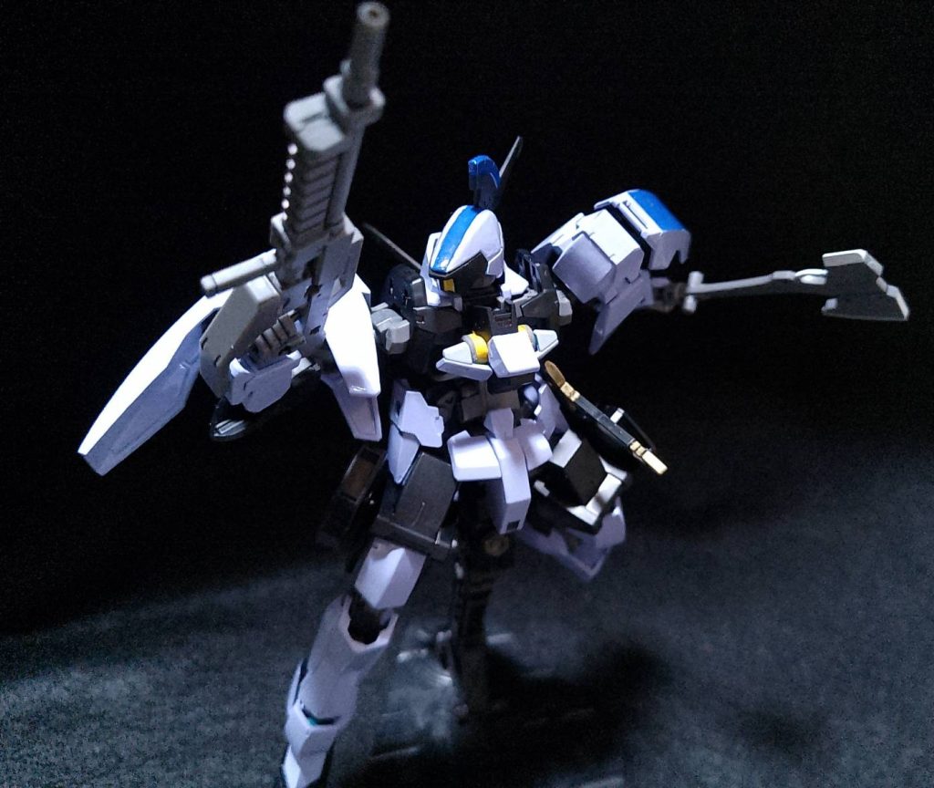 HGグレイズリッター(むらさきうにさん専用機)–2枚目/制作者：@premiere7105