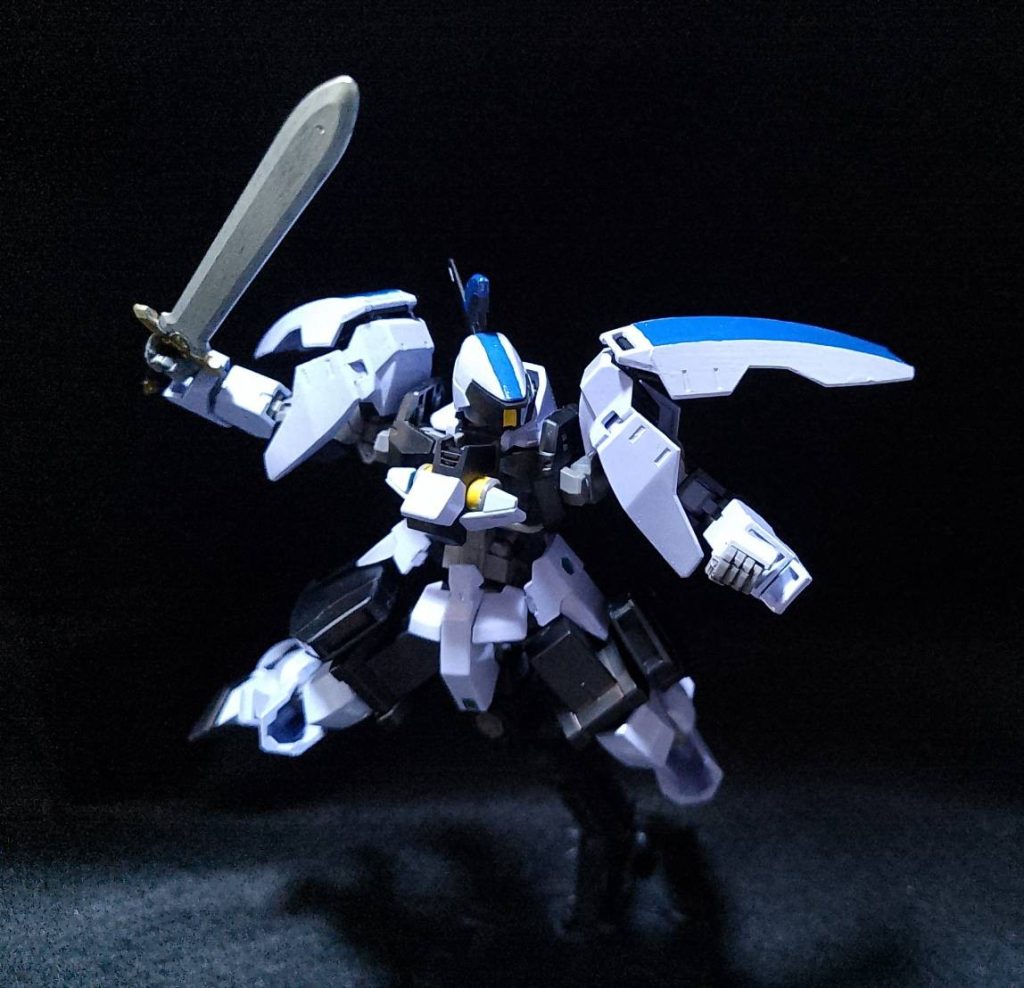 HGグレイズリッター(むらさきうにさん専用機)–4枚目/制作者：@premiere7105