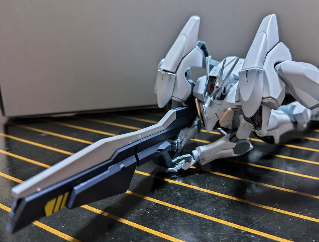 ビームマスケットを構えてパシャリ📸